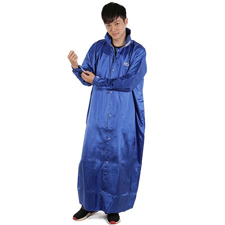 鱷魚牌 B7 亮彩成人前開式雨衣 拉鍊式雨衣