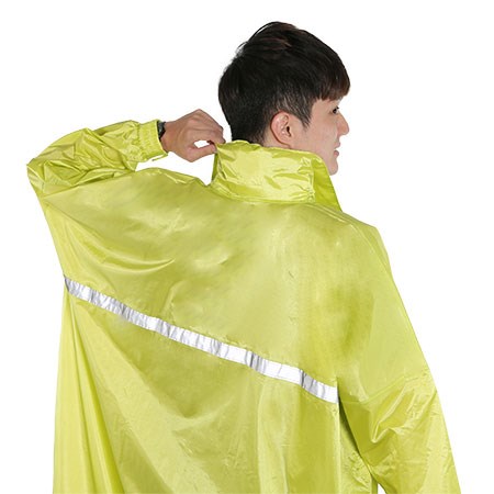 鱷魚牌 B7 亮彩成人前開式雨衣 拉鍊式雨衣