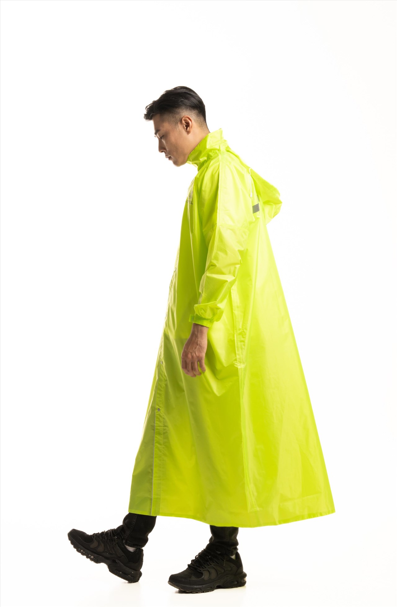 鱷魚牌 B7 亮彩成人前開式雨衣 拉鍊式雨衣