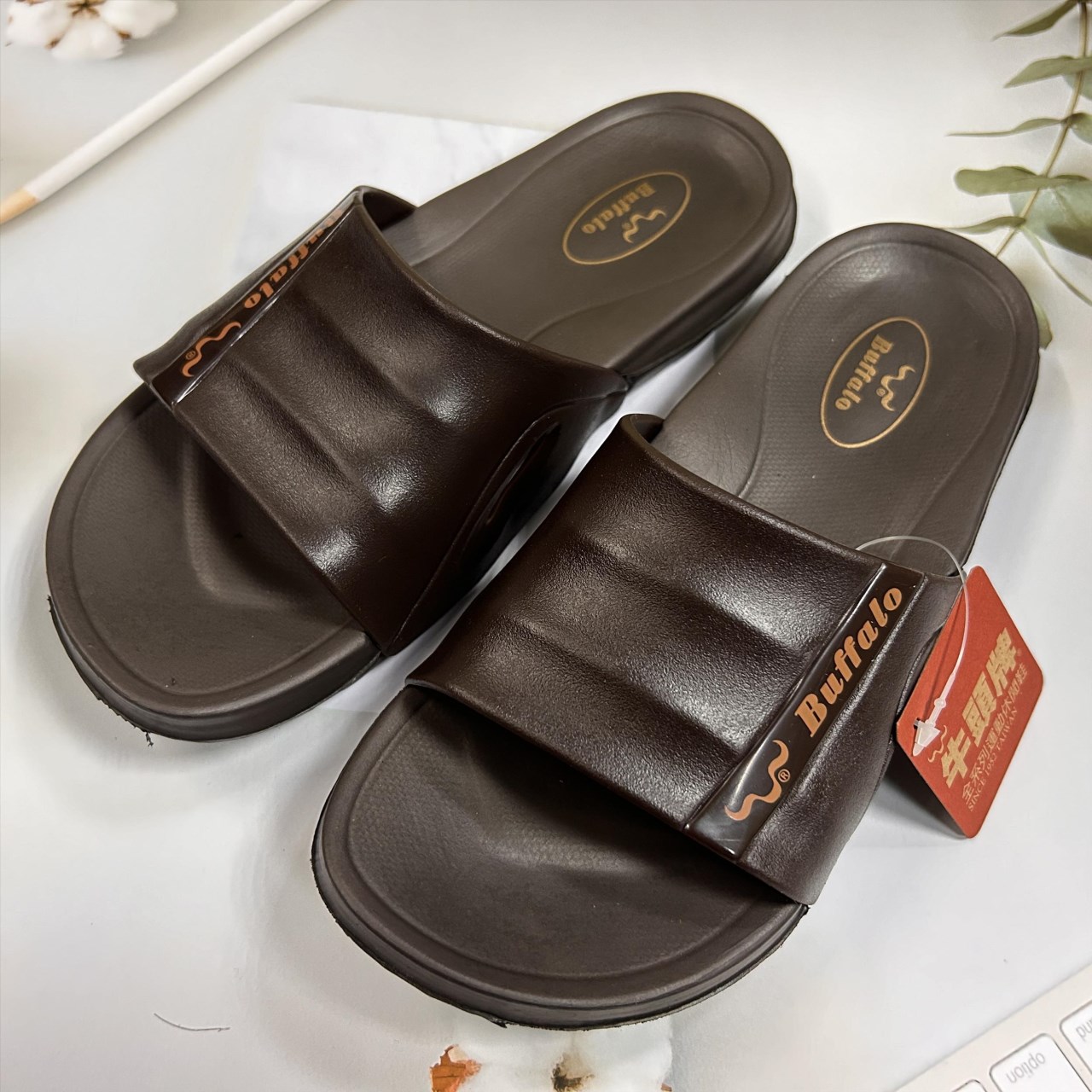 Buffalo牛頭牌 貝殼拖 909039