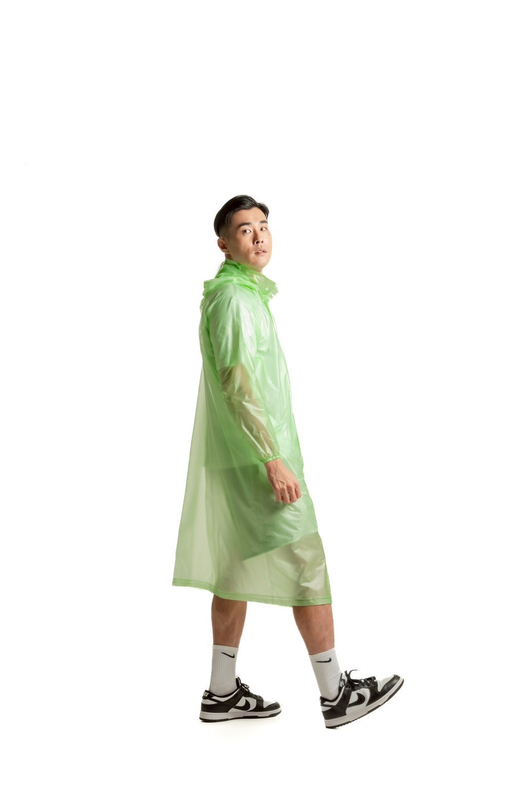 鱷魚牌 水晶前開式雨衣