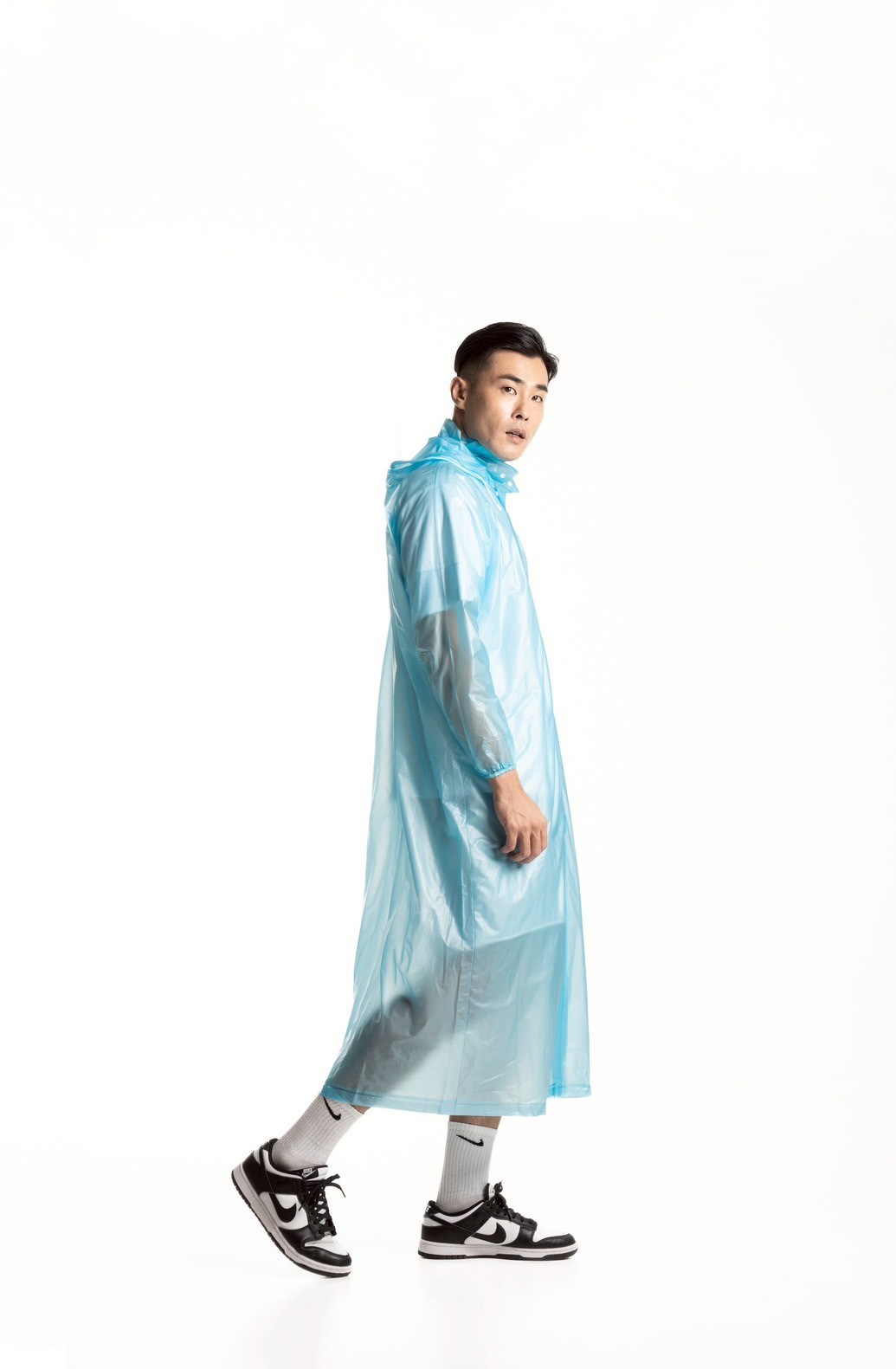 鱷魚牌 水晶前開式雨衣