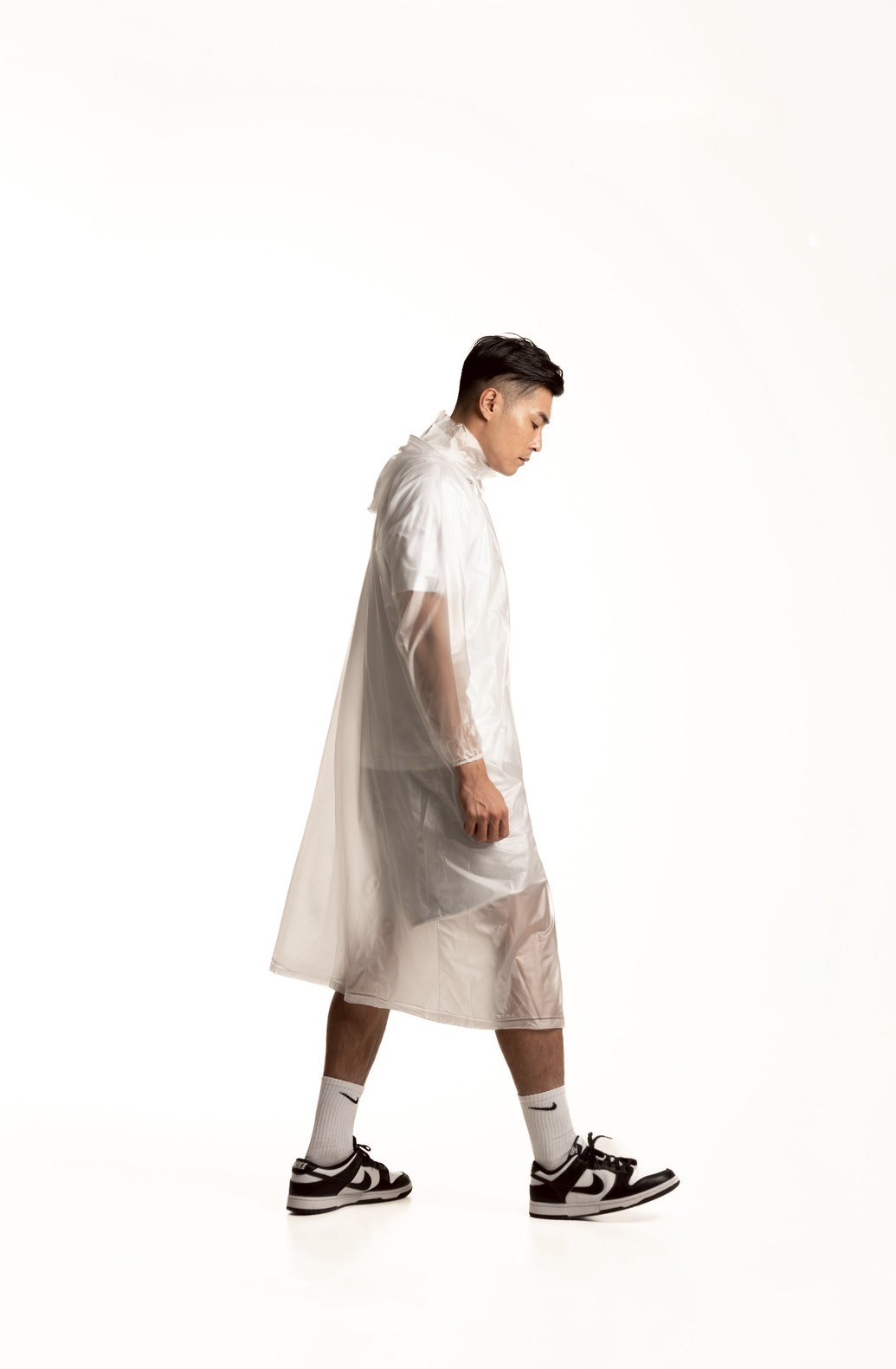 鱷魚牌 水晶前開式雨衣