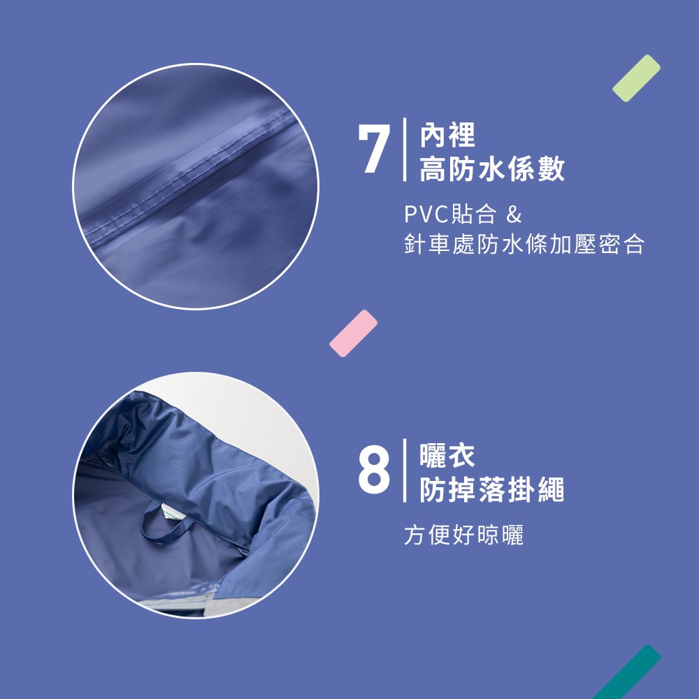 HOOMUA 秒穿世袋側開雨衣 一件式雨衣 連身式雨衣 機車雨衣