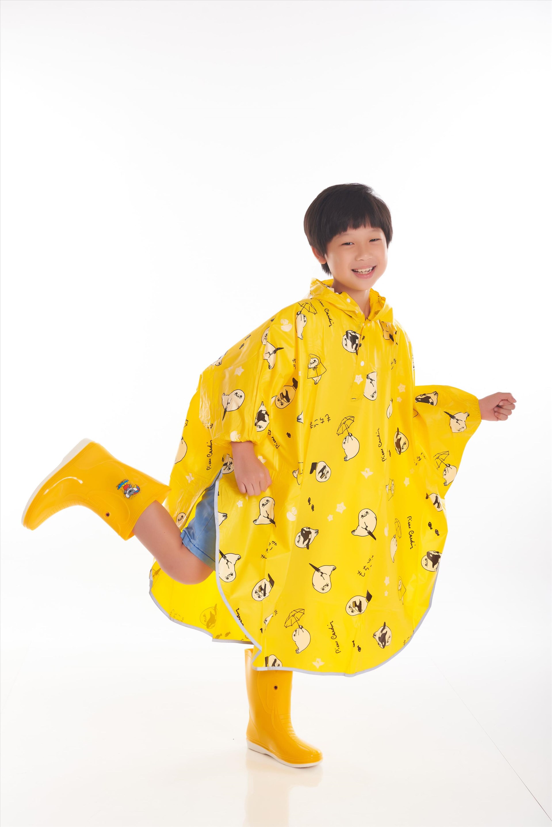 小海豹糯糯兒童斗篷雨衣