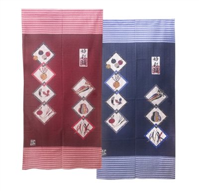 好彩頭針織長門簾