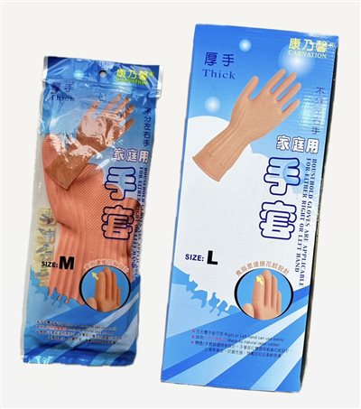 康乃馨 不分左右手家庭用手套